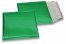 Luftpolstertaschen metallic umweltfreundlich - Grün 165 x 165 mm | Briefumschlaegebestellen.at
