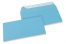 Farbige Kuverts Papier - Himmelblau, 110 x 220 mm | Briefumschlaegebestellen.at