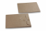 Kartonverpackung mit Kordelverschluss - 162 x 229 x 25 mm, braun-kraft | Briefumschlaegebestellen.at