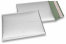 Luftpolstertaschen matt metallic umweltfreundlich - Silber 180 x 250 mm | Briefumschlaegebestellen.at