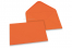 Farbige Kuverts  für Glückwunschkarten - Orange, 133 x 184 mm | Briefumschlaegebestellen.at
