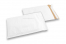 Luftpolstertaschen aus Papier mit Wabenstruktur - weiß, 180 x 265 mm | Briefumschlaegebestellen.at