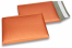 Luftpolstertaschen matt metallic umweltfreundlich - Orange 180 x 250 mm | Briefumschlaegebestellen.at