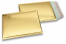 Luftpolstertaschen metallic umweltfreundlich - Gold 180 x 250 mm | Briefumschlaegebestellen.at