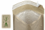 Braune Graspapier Luftpolstertaschen - leicht zu trennen | Briefumschlaegebestellen.at