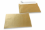 Goldene Kuverts mit Perlmutteffekt - 162 x 229 mm | Briefumschlaegebestellen.at