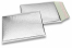 Luftpolstertaschen metallic umweltfreundlich - Silber 180 x 250 mm | Briefumschlaegebestellen.at