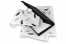 Schwarzen Maxibriefkartons - Beispiel mit Seidenpapier | Briefumschlaegebestellen.at