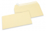 Farbige Kuverts Papier - Elfenbein, 110 x 220 mm  | Briefumschlaegebestellen.at