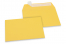 Farbige Kuverts Papier - Sonnenblumengelb, 114 x 162 mm | Briefumschlaegebestellen.at