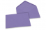 Farbige Kuverts  für Glückwunschkarten - Violett, 133 x 184 mm | Briefumschlaegebestellen.at