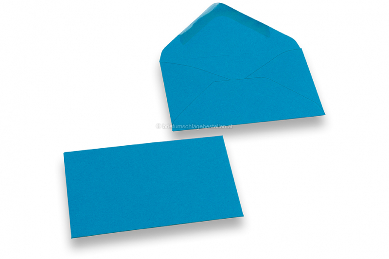 Farbige Mini - Kuverts Blau