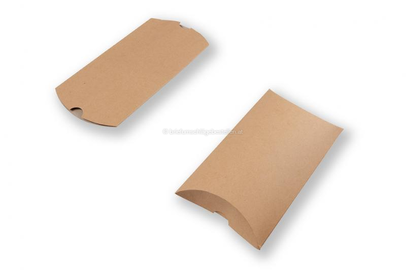 Geschenkverpackung Braun - 114 x 162 x 35 mm ohne Fenster