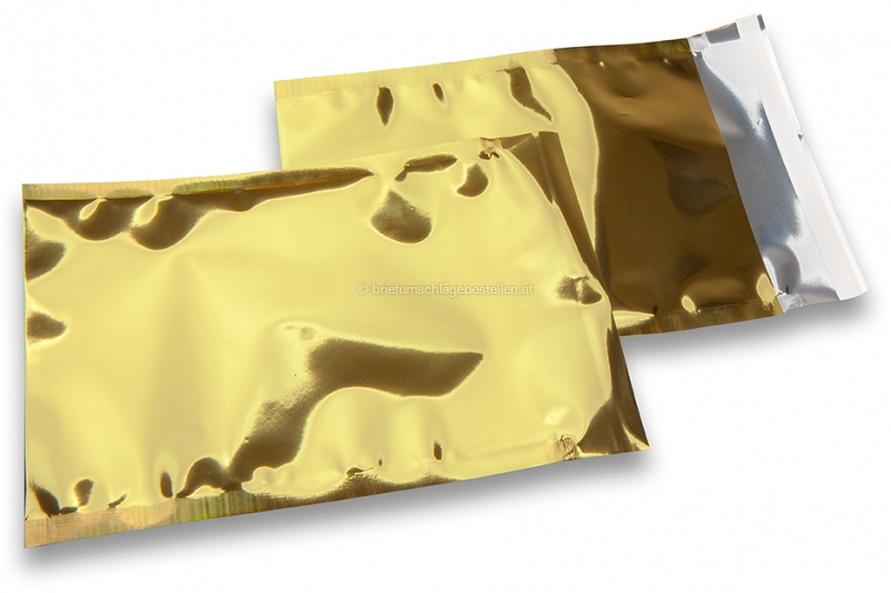 Goldene Metallic Folienkuverts - 162 x 229 mm