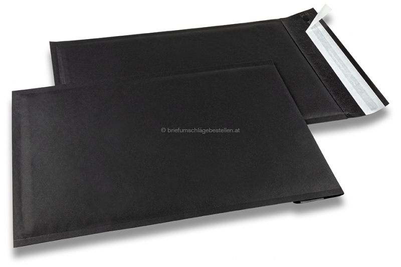 Luftpolstertaschen schwarz - 230 x 324 mm, 160 Gramm