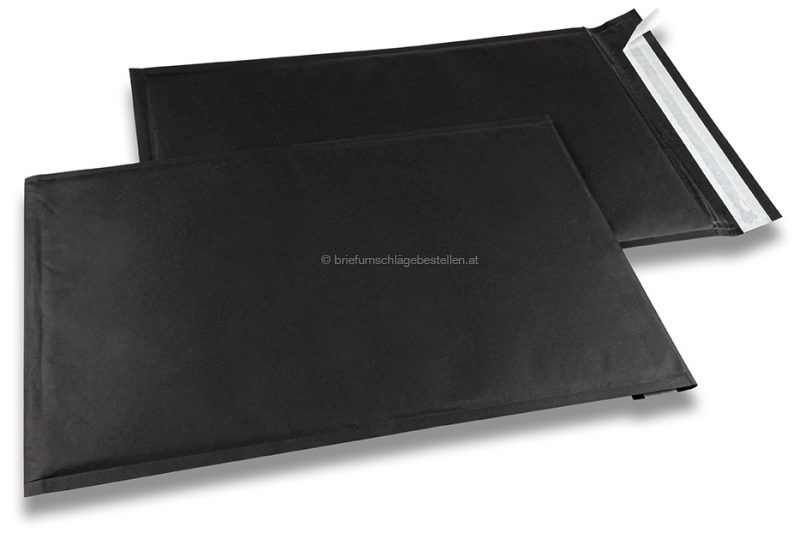 Luftpolstertaschen schwarz - 320 x 450 mm, 160 Gramm