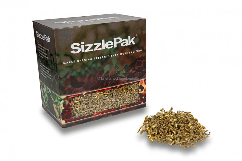 Füllmaterial SizzlePak - Gold (1.25 kg), 120 Gramm papier
