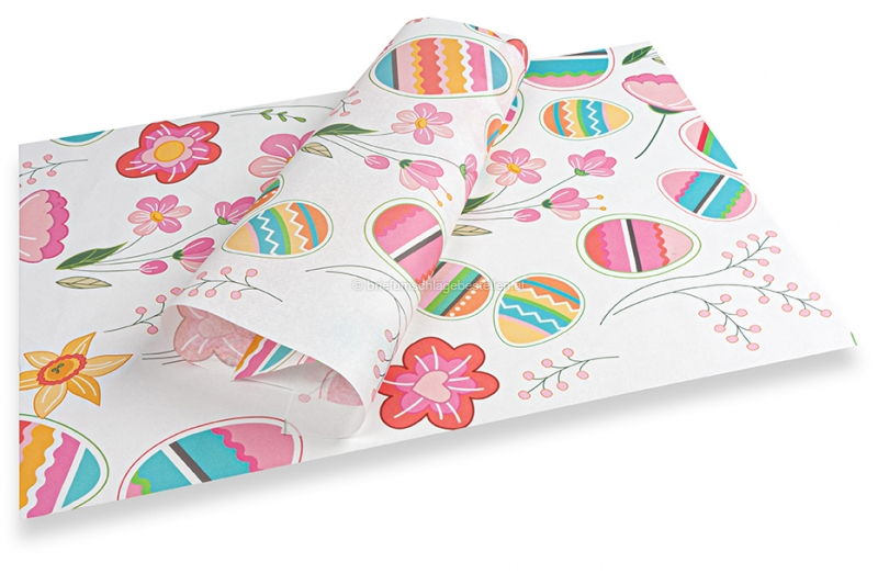 Seidenpapier zu Ostern - Helle Farben