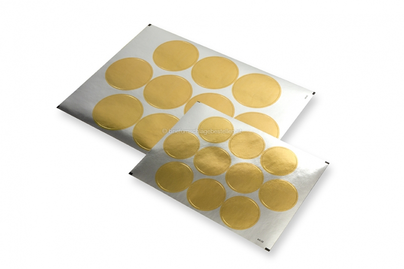 Verschlusssiegel glänzend - Gold