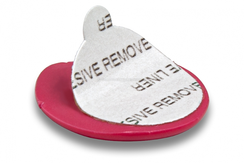 Lacksiegel - Aufkleber auf der Rückseite